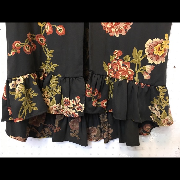 Zara Basic Outerwear Woman’s SIZE M-Large Duster with ruffle💕 - Picture 5 of 8